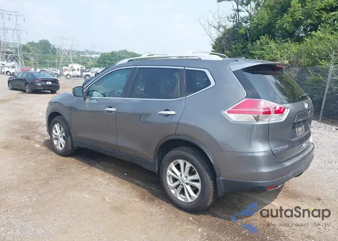2014 Nissan Rogue Sv из США, поврежденный, VIN 5N1AT2MV0EC820660